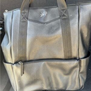 Black Leather Men's Bag
